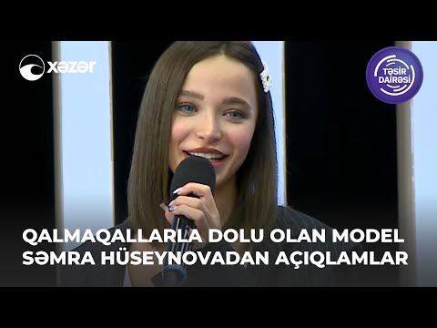 Qalmaqallarla Dolu Olan Model Səmra Hüseynovadan Açıqlamlar