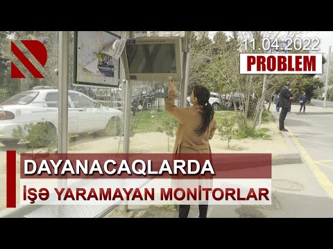 Problem: Dayanacaqlarda işə yaramayan monitorlar – 11.04.2022