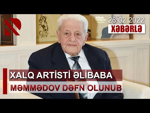 Xalq artisti Əlibaba Məmmədov dəfn olunub