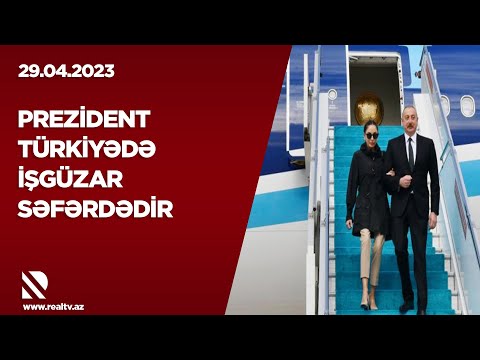 Prezident İlham Əliyev Türkiyəyə işgüzar səfər edib